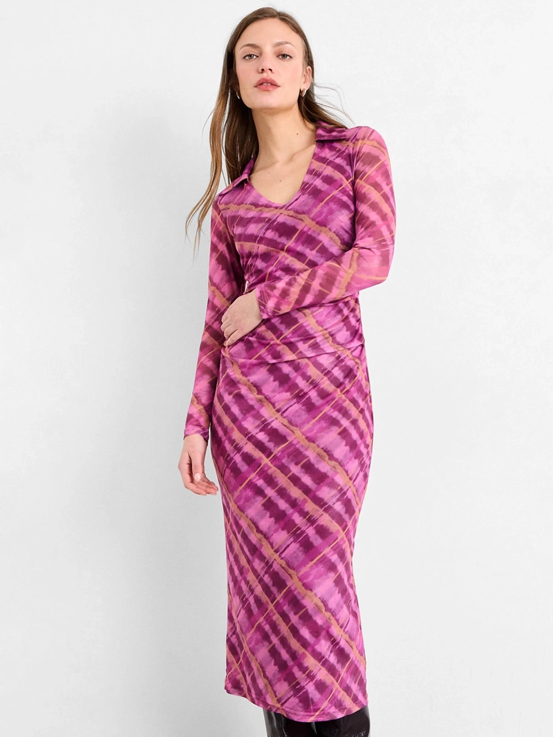 VESTIDO MUJER IO PRINT LARGO - 4