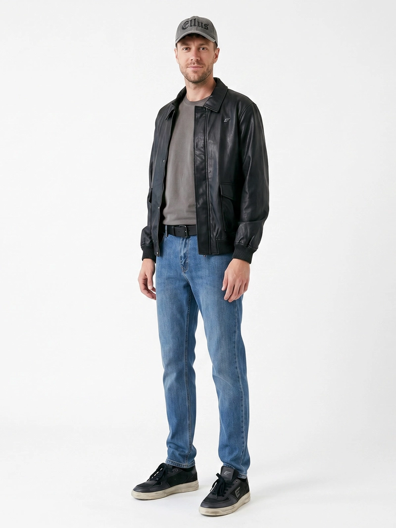 JEANS HOMBRE ELLUS SLIM ALGODÓN - 4