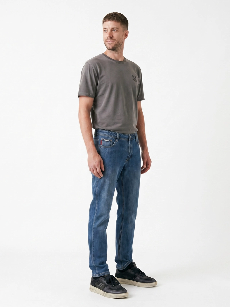 JEANS HOMBRE ELLUS SLIM ALGODÓN - 3