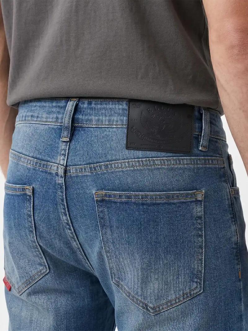 JEANS HOMBRE ELLUS SLIM ALGODÓN - 5