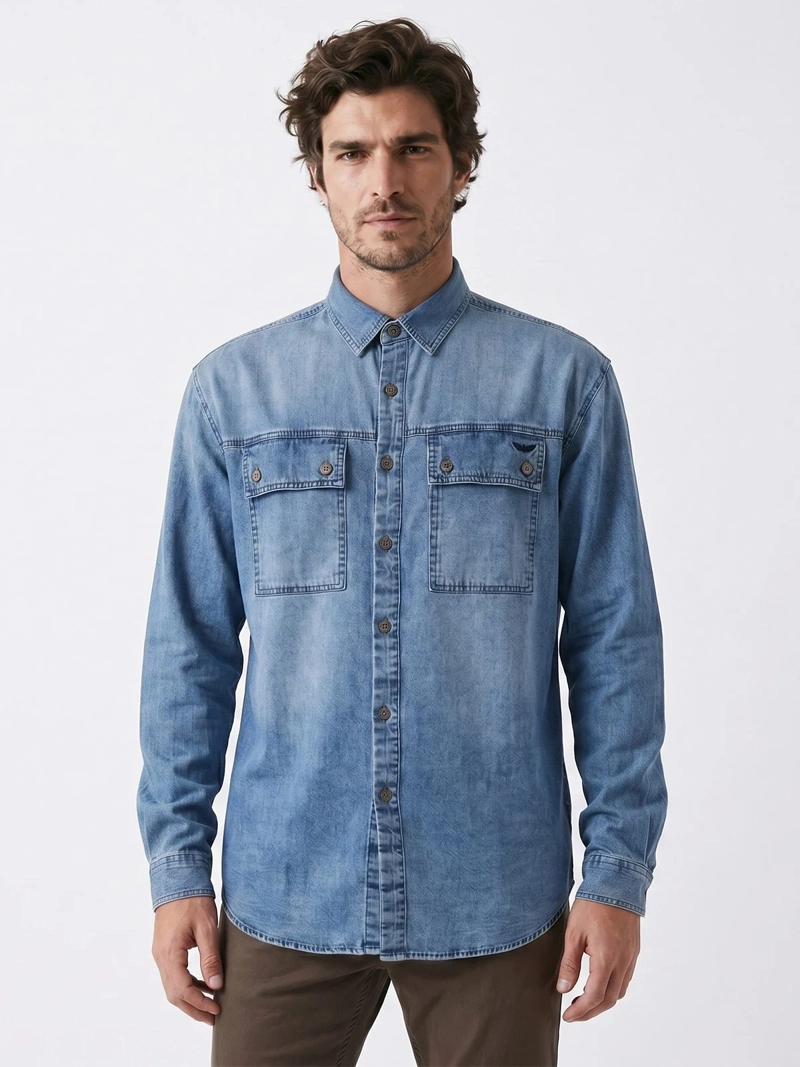 CAMISA HOMBRE ELLUS MANGA LARGA REGULAR FIT - 1