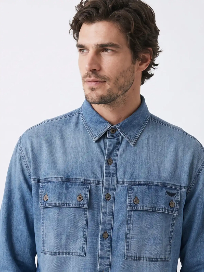 CAMISA HOMBRE ELLUS MANGA LARGA REGULAR FIT - 4