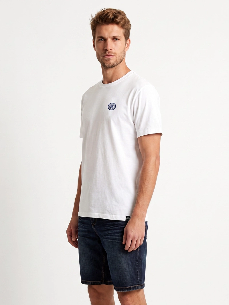 POLERA HOMBRE ELLUS ALGODÓN MANGA CORTA - 3