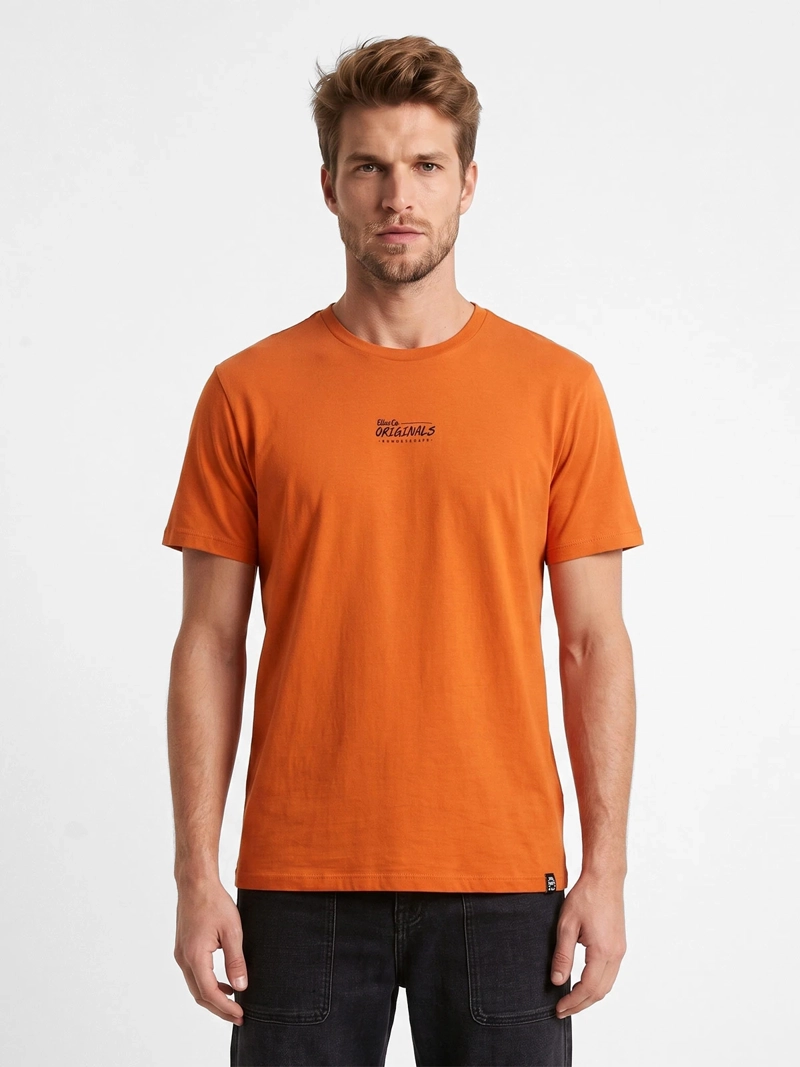POLERA HOMBRE ELLUS ALGODÓN MANGA CORTA