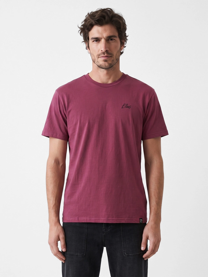 POLERA HOMBRE ELLUS ALGODÓN MANGA CORTA