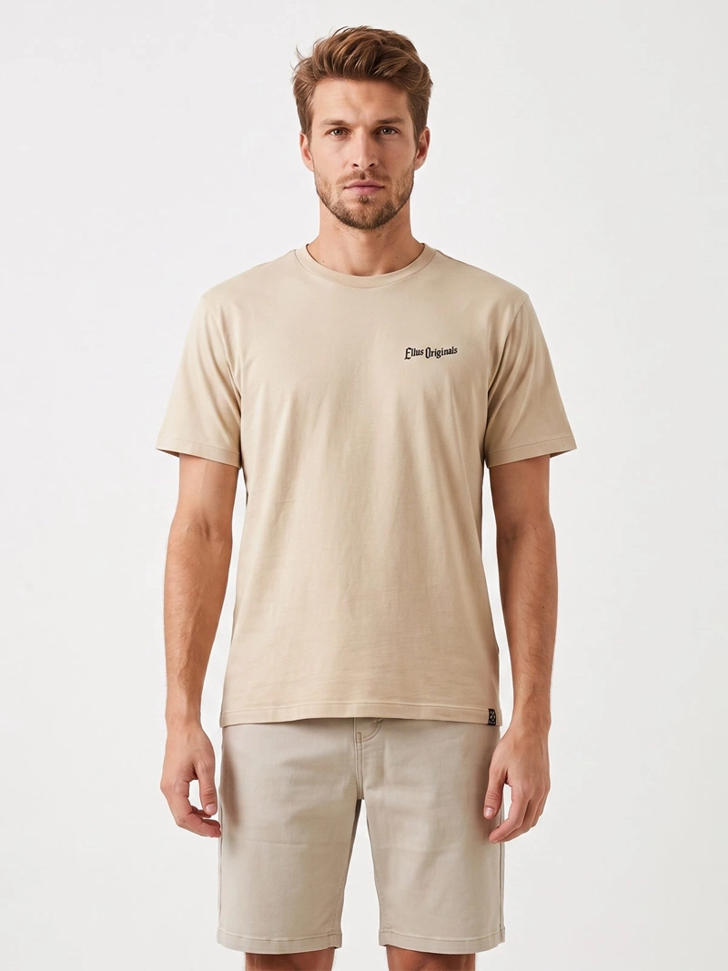 POLERA HOMBRE ELLUS ALGODÓN MANGA CORTA - 1