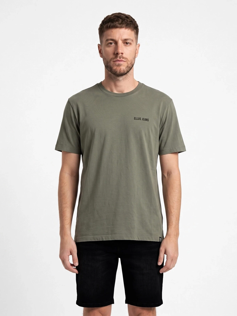 POLERA HOMBRE ELLUS ALGODÓN MANGA CORTA - 1