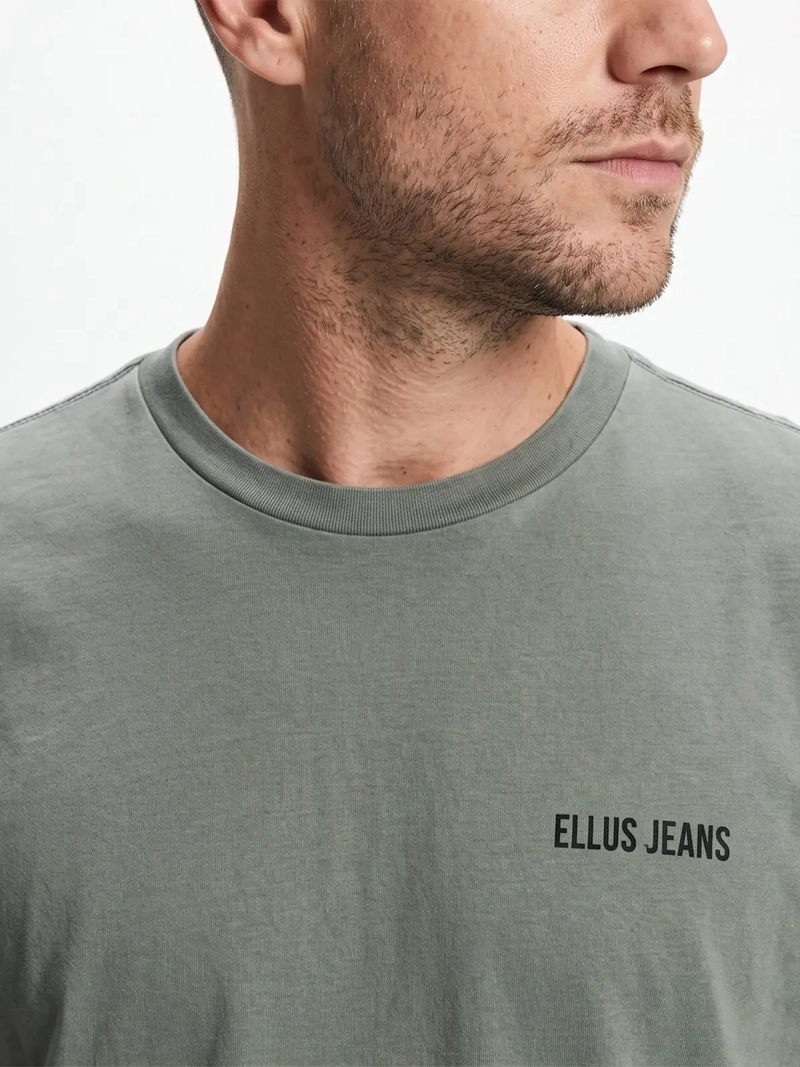 POLERA HOMBRE ELLUS ALGODÓN MANGA CORTA - 3