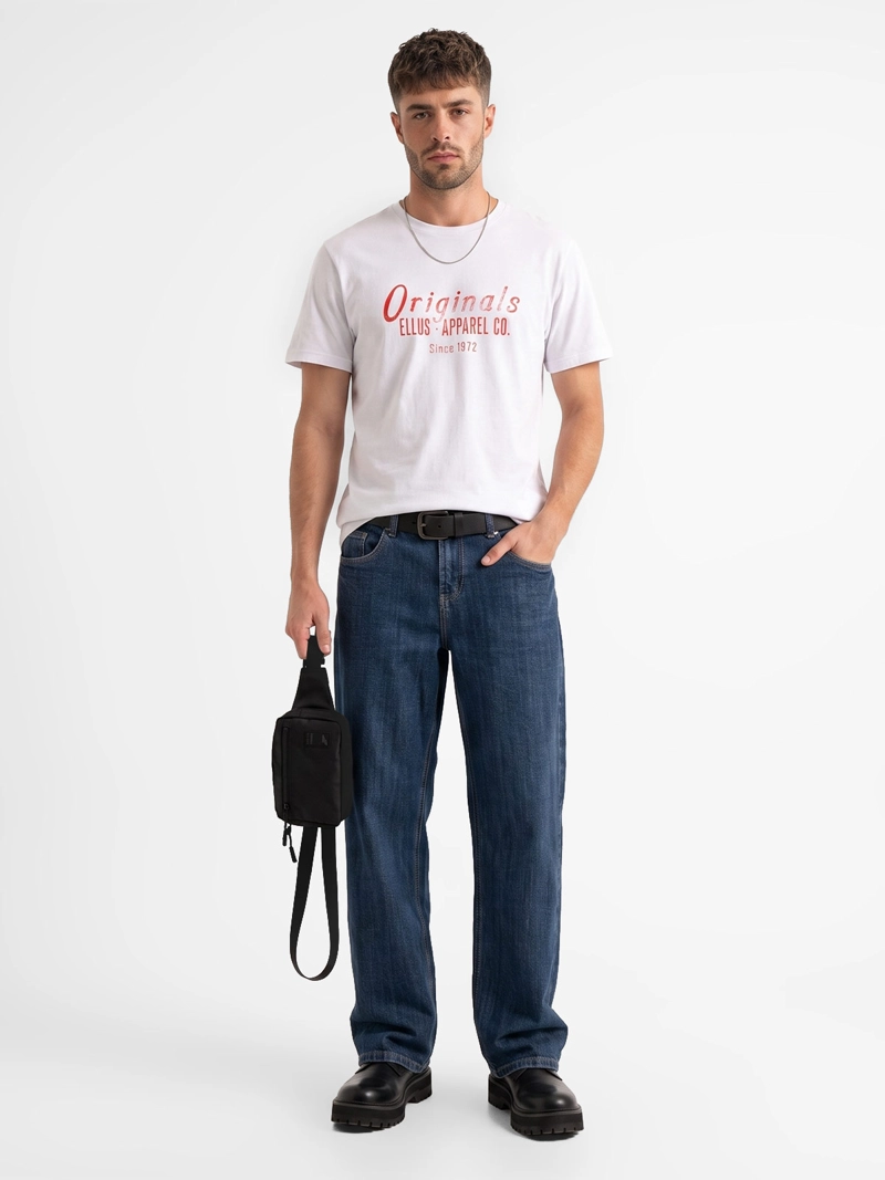 POLERA HOMBRE ELLUS ALGODÓN MANGA CORTA - 4