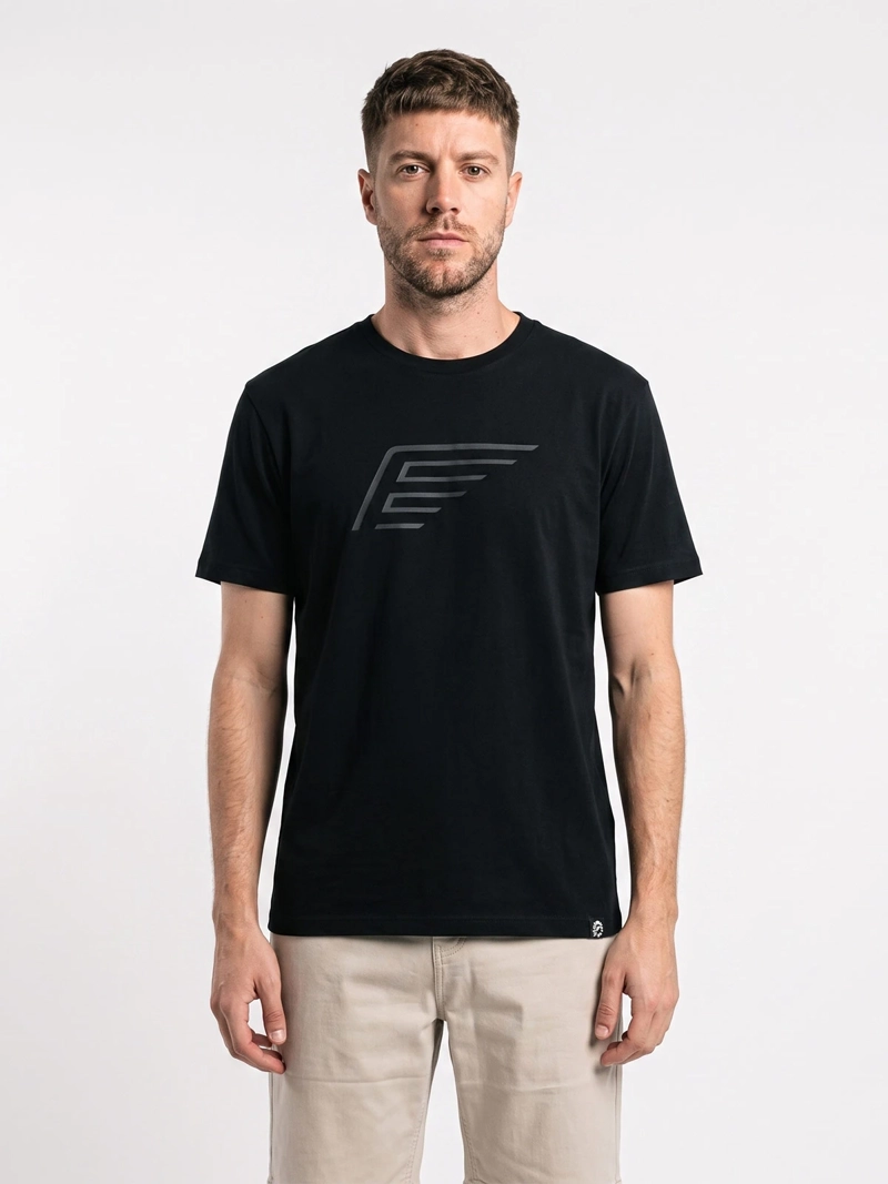 POLERA HOMBRE ELLUS ALGODÓN MANGA CORTA - 1
