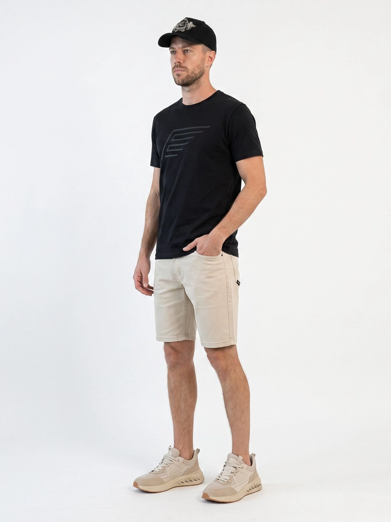 POLERA HOMBRE ELLUS ALGODÓN MANGA CORTA - 4
