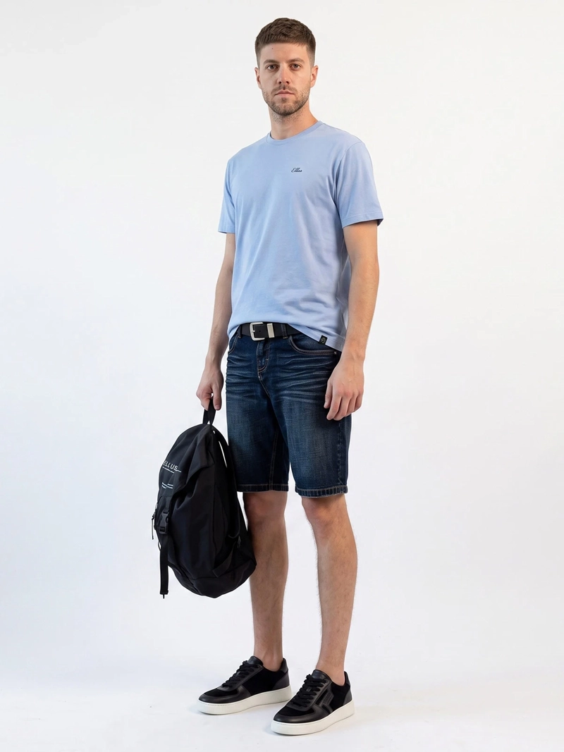 POLERA HOMBRE ELLUS ALGODÓN MANGA CORTA - 4