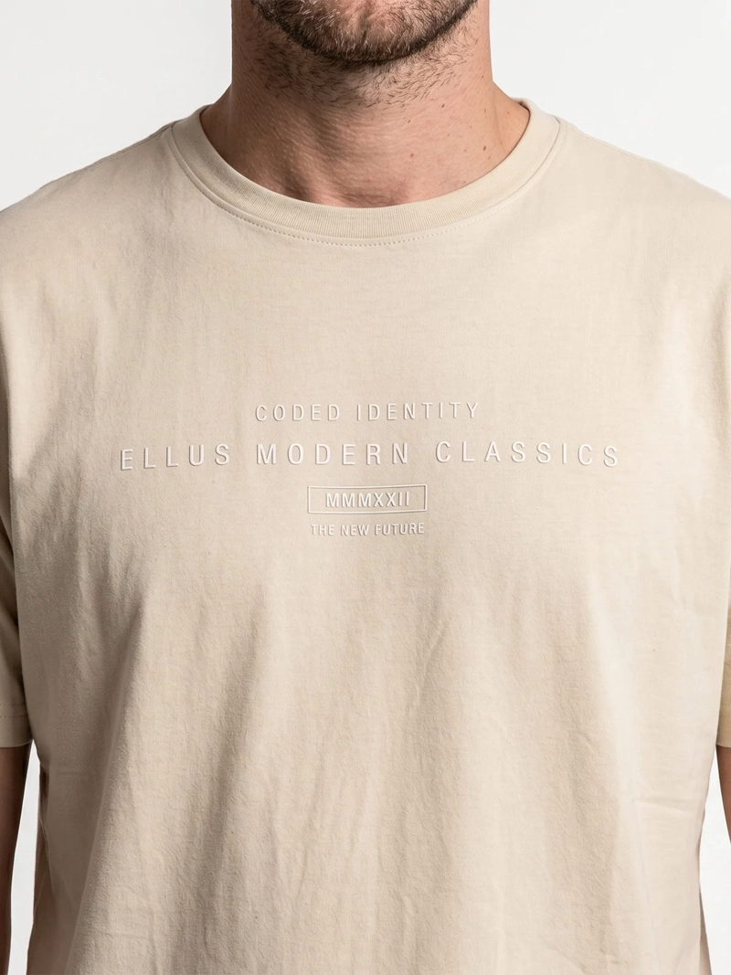 POLERA HOMBRE ELLUS ALGODÓN MANGA CORTA - 4