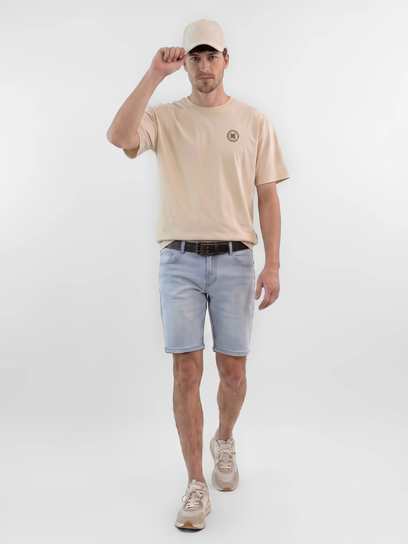POLERA HOMBRE ELLUS ALGODÓN MANGA CORTA - 5