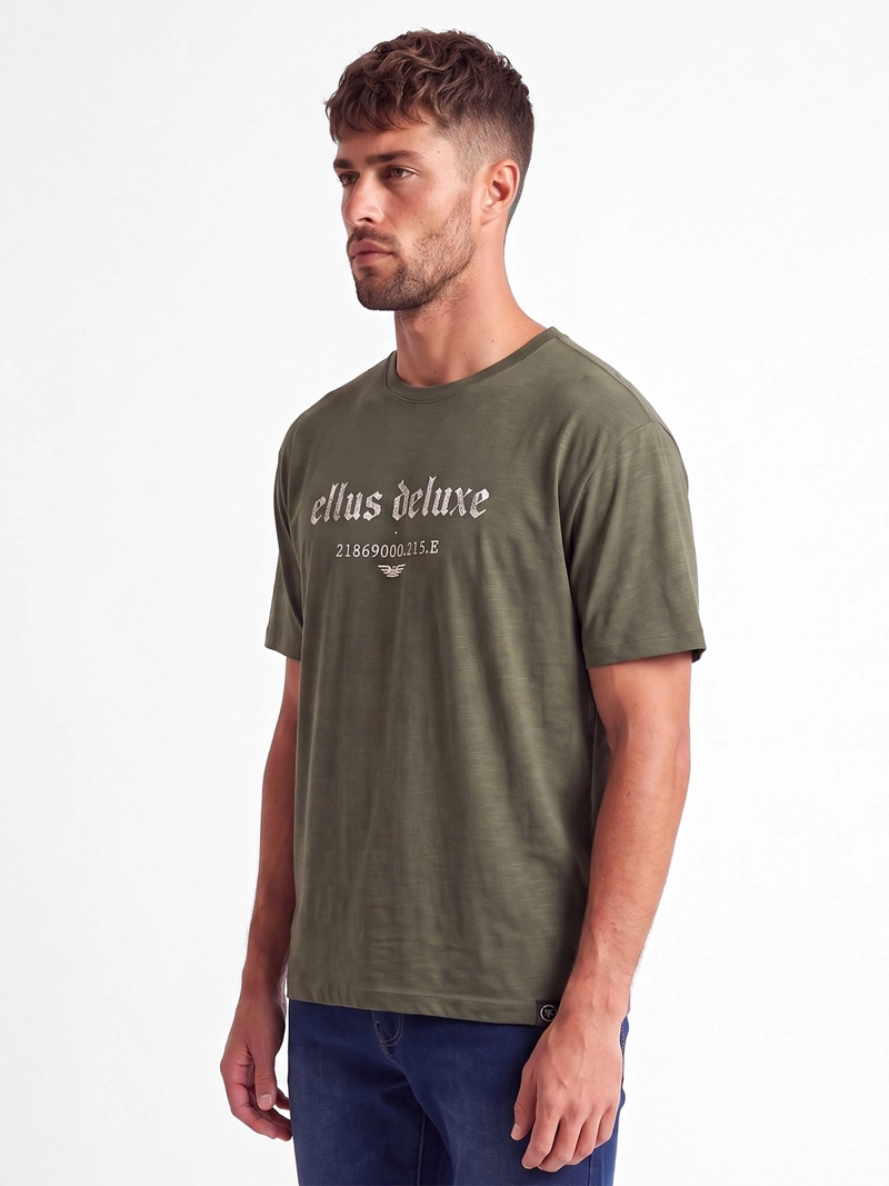 POLERA HOMBRE ELLUS ALGODÓN MANGA CORTA - 3