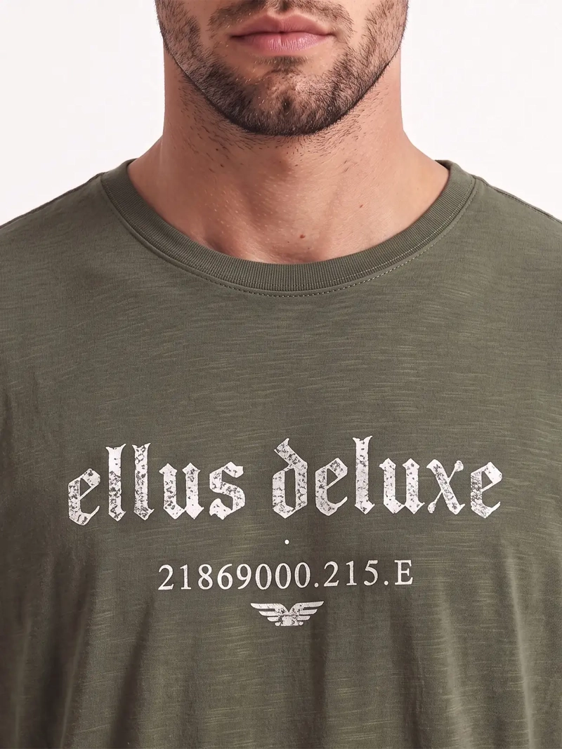 POLERA HOMBRE ELLUS ALGODÓN MANGA CORTA - 4