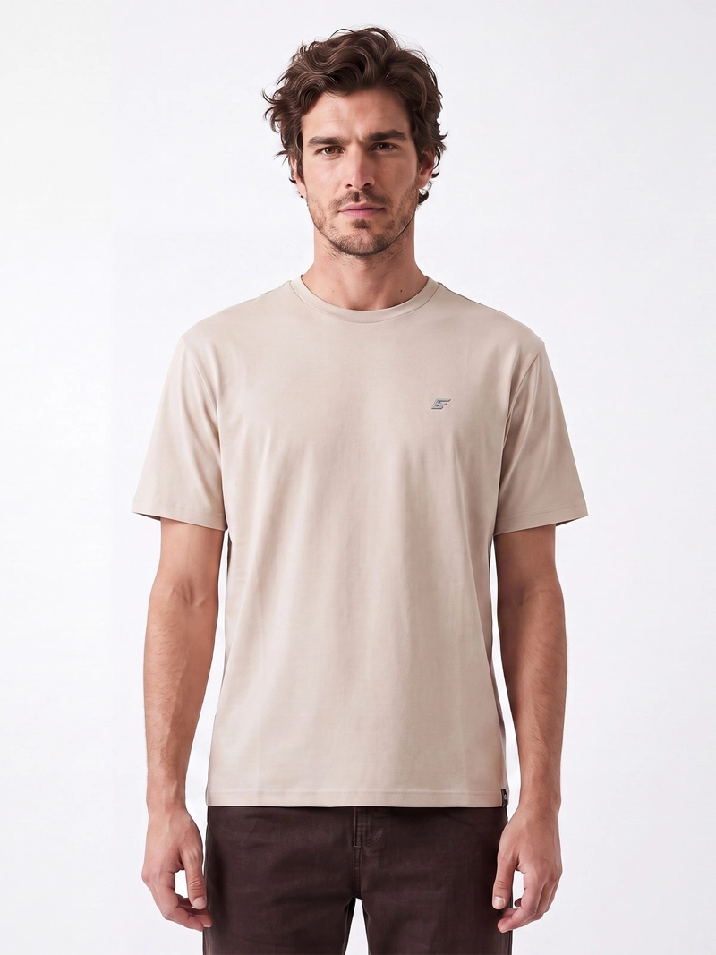 POLERA HOMBRE ELLUS ALGODÓN MANGA CORTA