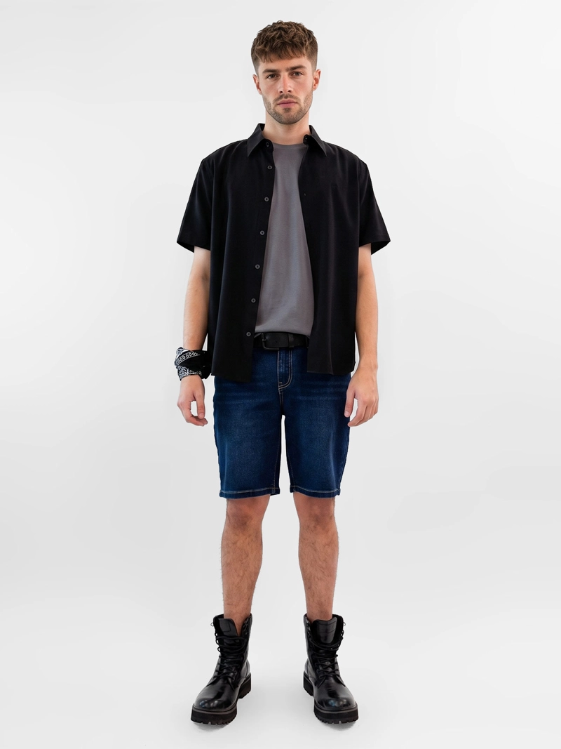 POLERA HOMBRE ELLUS ALGODÓN MANGA CORTA - 5