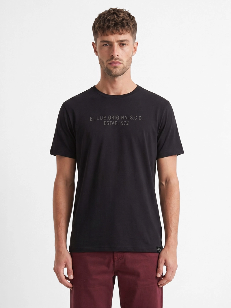 POLERA HOMBRE ELLUS ALGODÓN MANGA CORTA