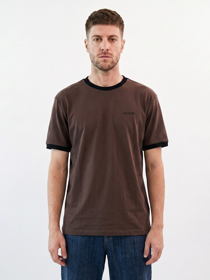 POLERA HOMBRE ELLUS ALGODÓN MANGA CORTA