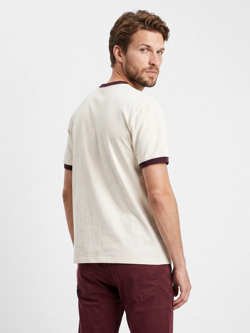 POLERA HOMBRE ELLUS ALGODÓN MANGA CORTA - 2