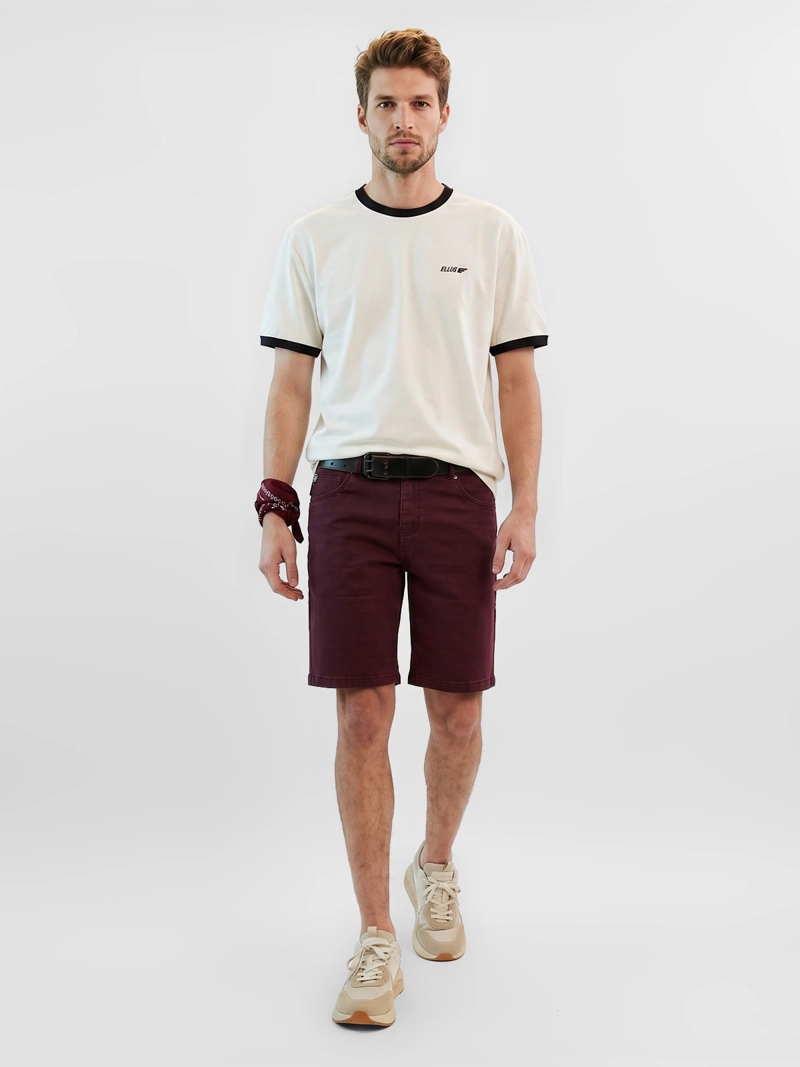 POLERA HOMBRE ELLUS ALGODÓN MANGA CORTA - 5