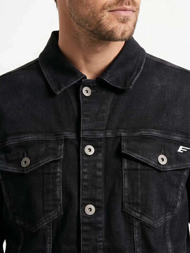 CHAQUETA HOMBRE ELLUS ALGODÓN DENIM - 4