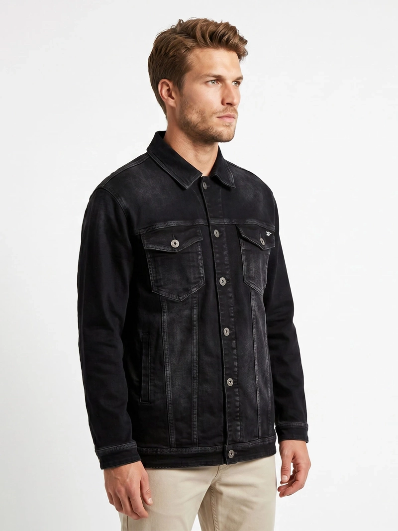 CHAQUETA HOMBRE ELLUS ALGODÓN DENIM - 3