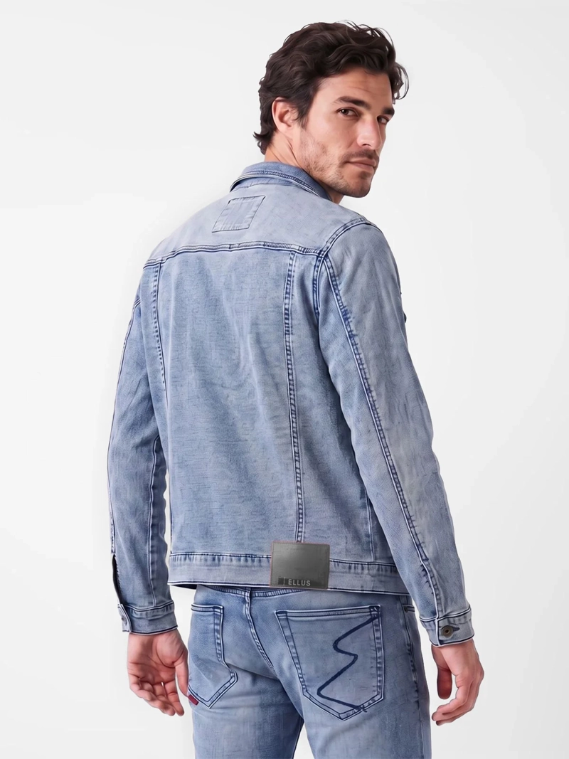 CHAQUETA HOMBRE ELLUS ALGODÓN DENIM - 2