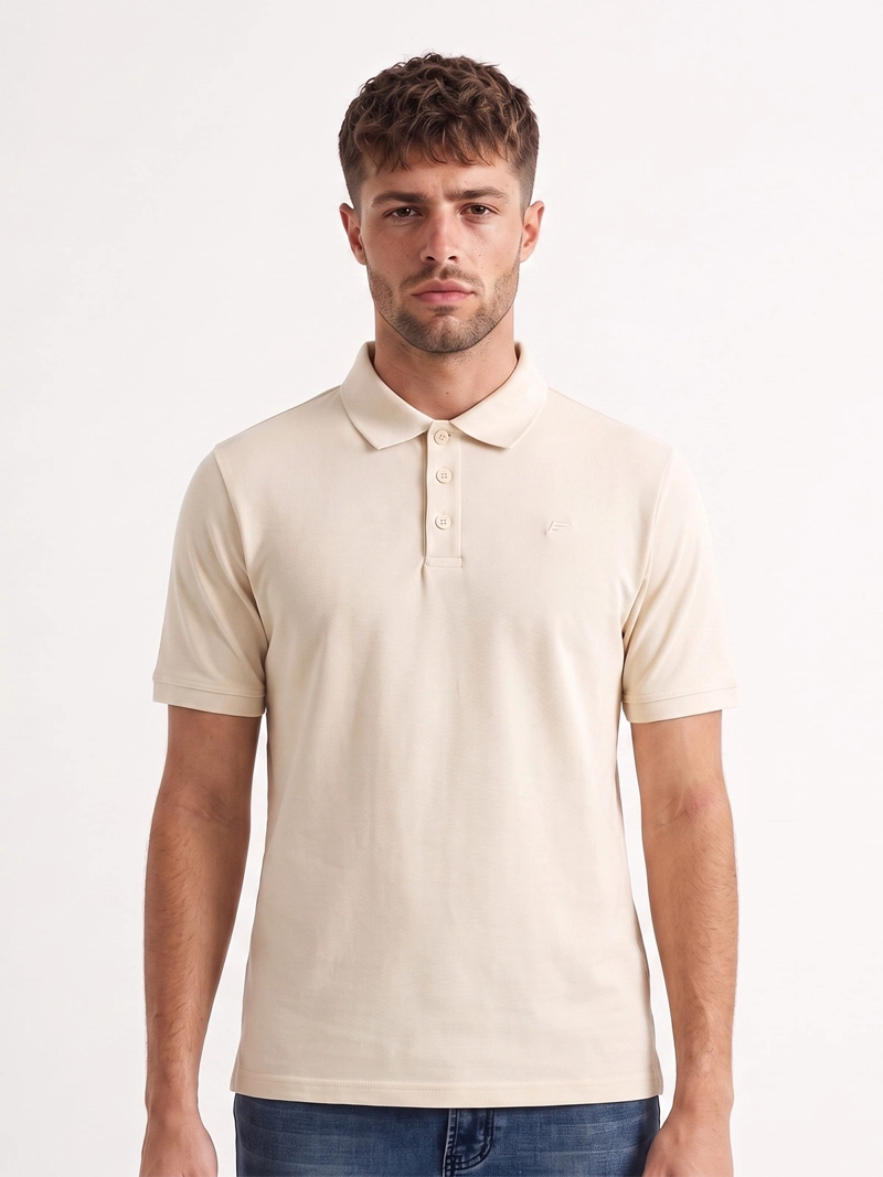 POLERA HOMBRE ELLUS ALGODÓN MANGA CORTA