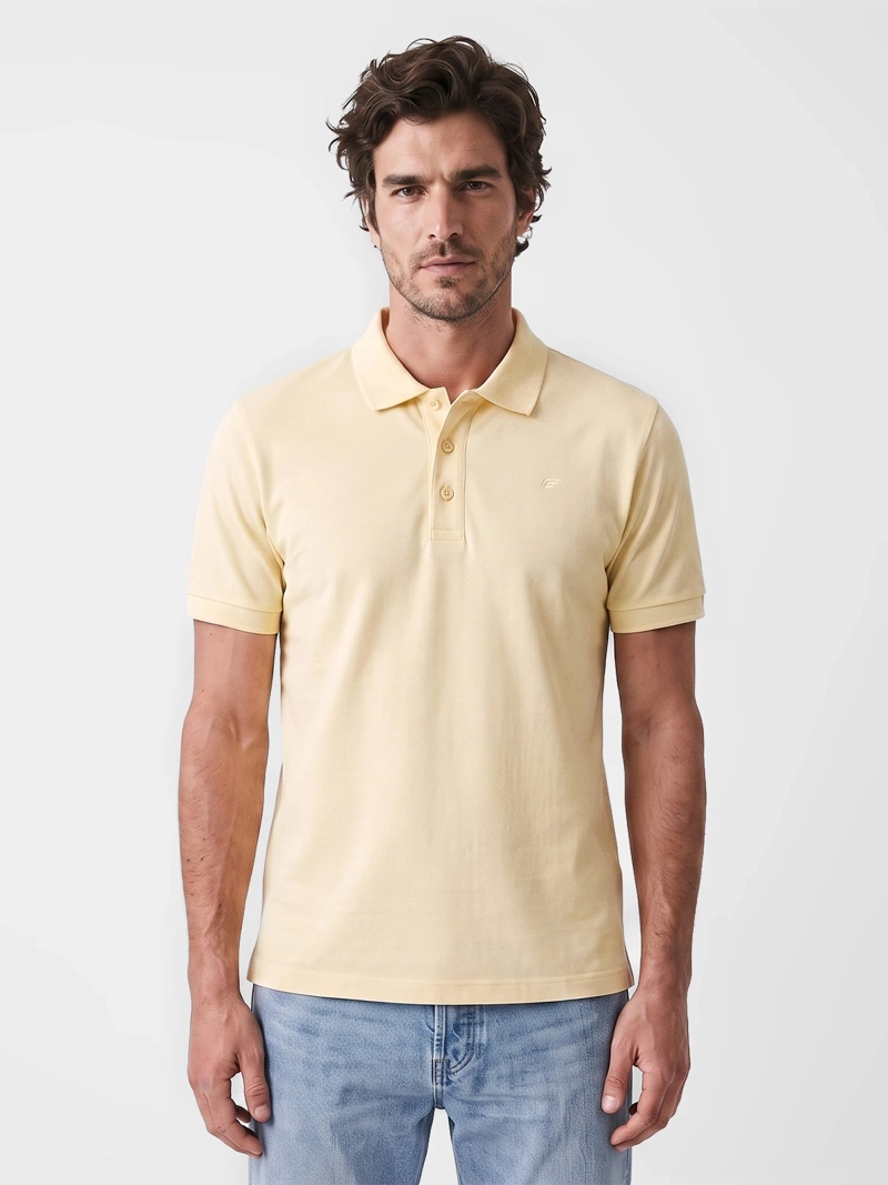 POLERA HOMBRE ELLUS ALGODÓN MANGA CORTA