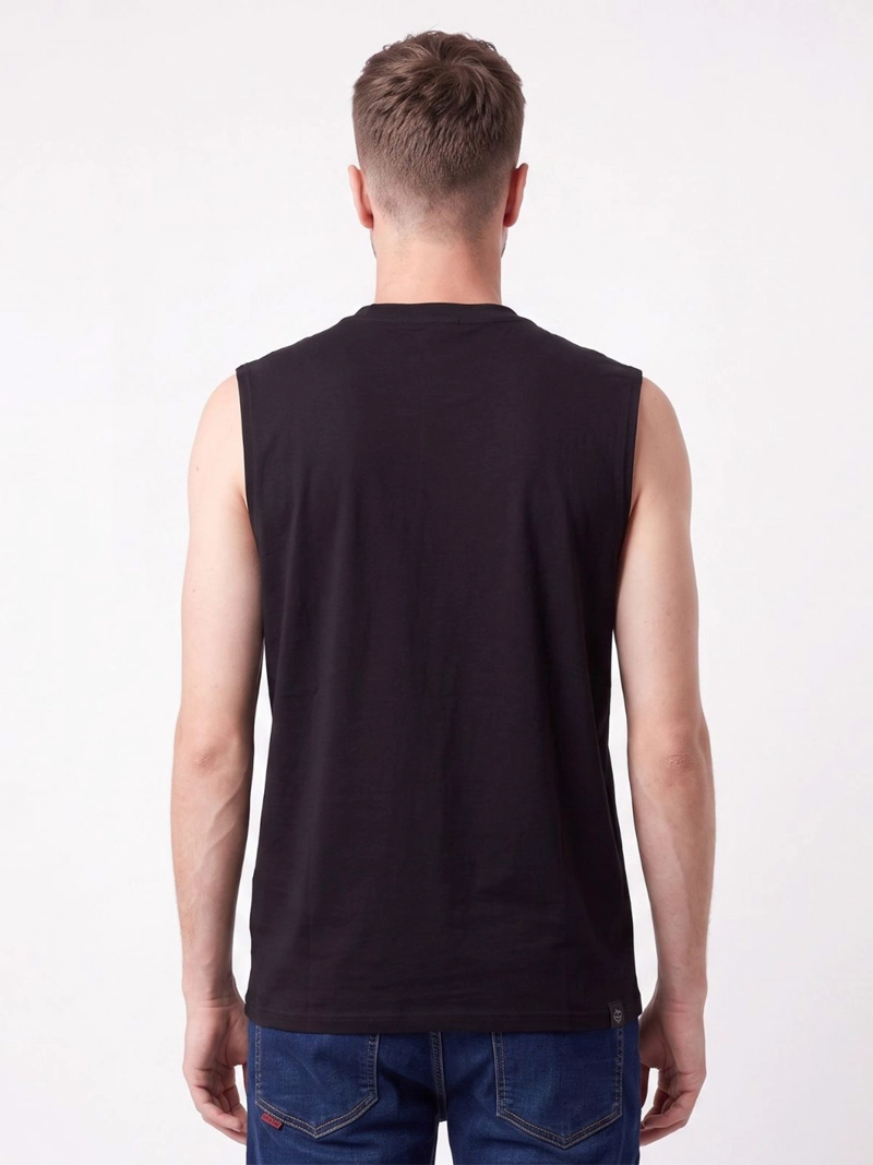 POLERA HOMBRE ELLUS ALGODÓN SIN MANGAS - 2
