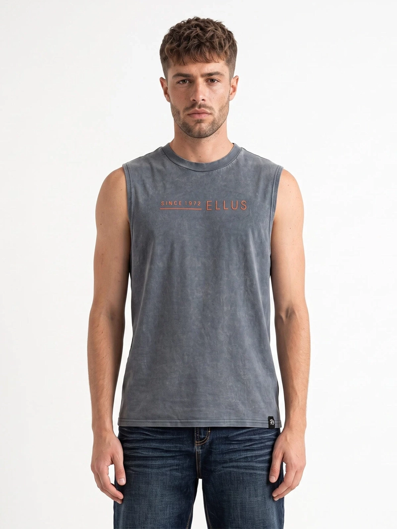 POLERA HOMBRE ELLUS ALGODÓN SIN MANGAS