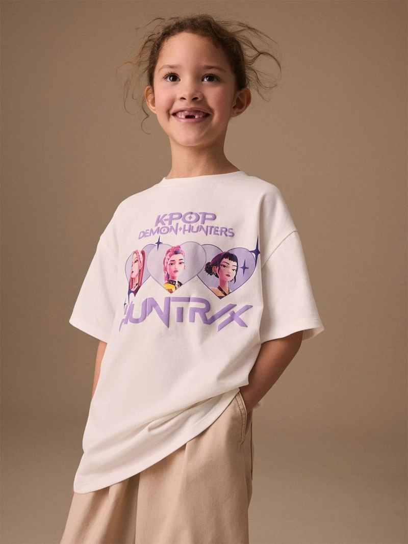 POLERA NIÑA NEXT MANGA CORTA ALGODÓN