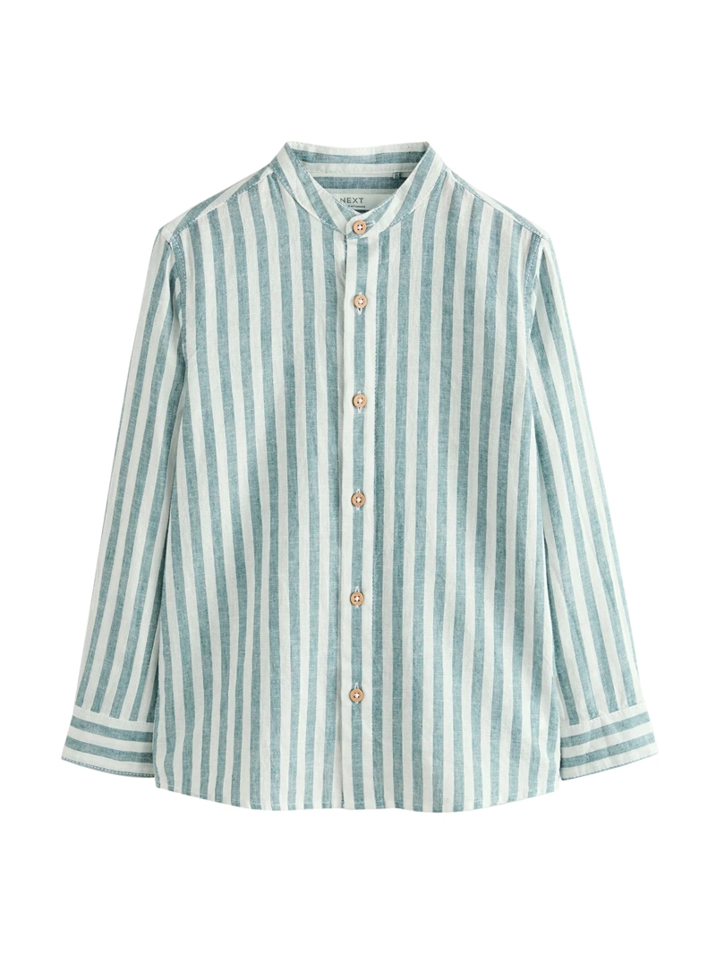 CAMISA NIÑO NEXT MANGA LARGA LINO - 2