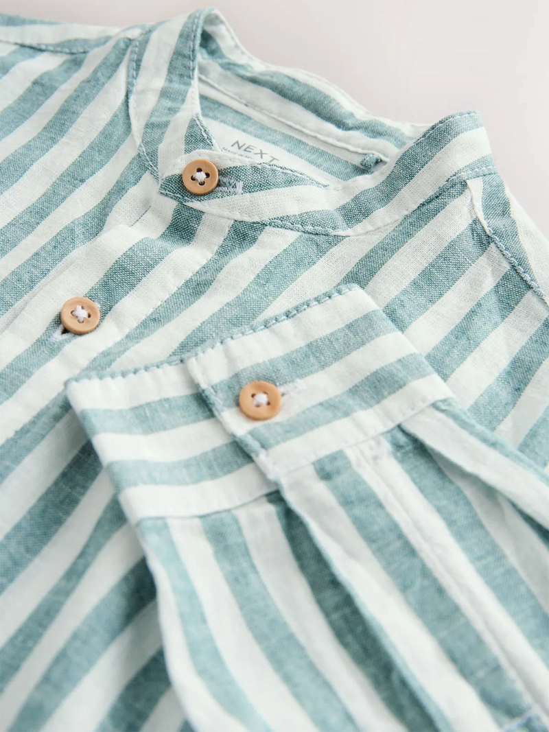 CAMISA NIÑO NEXT MANGA LARGA LINO - 3