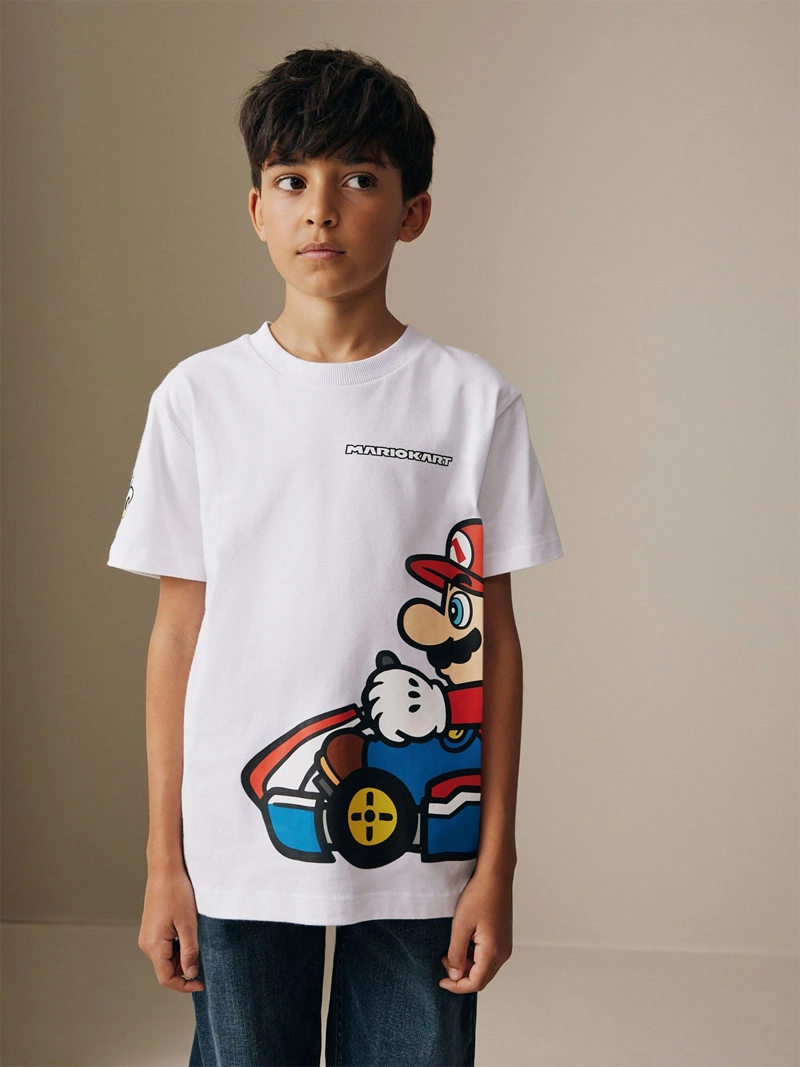 POLERA NIÑO NEXT MANGA CORTA ALGODÓN