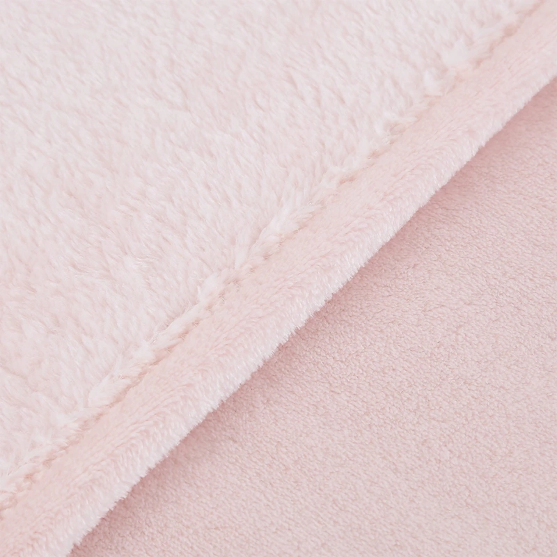FRAZADA ILLUSIONS FLANNEL 1.5 PLAZAS ROSA - 3