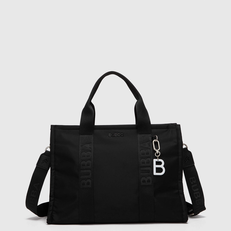 TOTE BUBBA NEGRO  B. COLLECTION  - 2