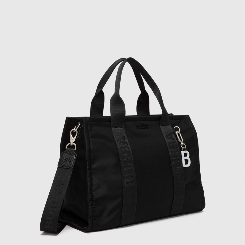 TOTE BUBBA NEGRO  B. COLLECTION  - 3