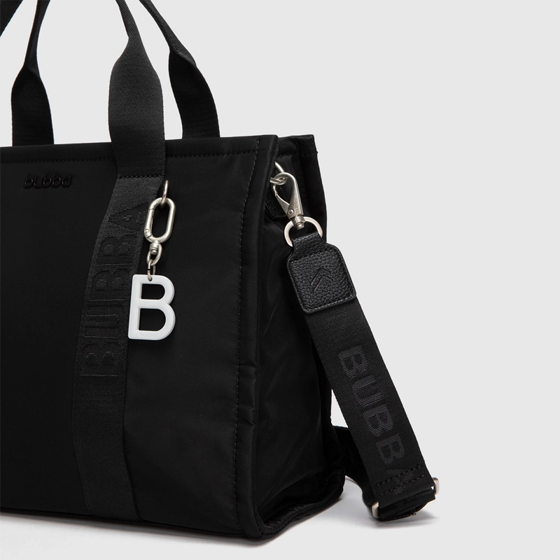 TOTE BUBBA NEGRO  B. COLLECTION  - 5