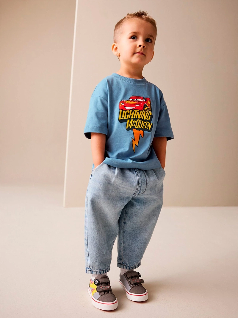 POLERA NIÑO NEXT MANGA CORTA ALGODÓN - 2