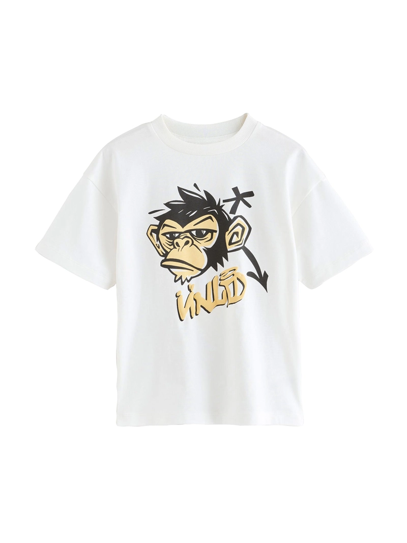 POLERA NIÑO NEXT MANGA CORTA ALGODÓN - 2