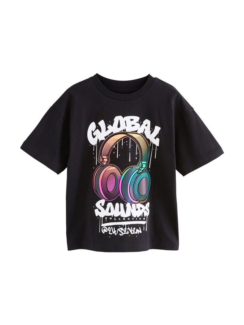 POLERA NIÑO NEXT MANGA CORTA ALGODÓN