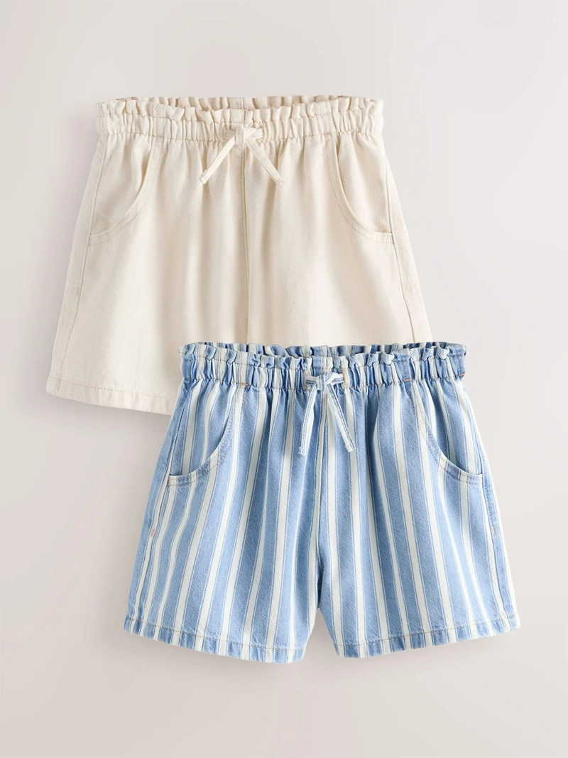 PACK X2 SHORT NIÑA NEXT ALGODÓN