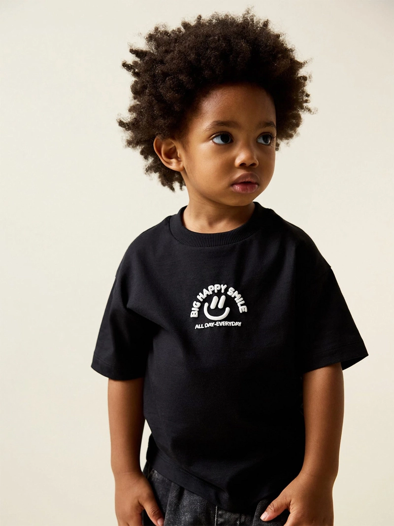 POLERA NIÑO NEXT MANGA CORTA ALGODÓN