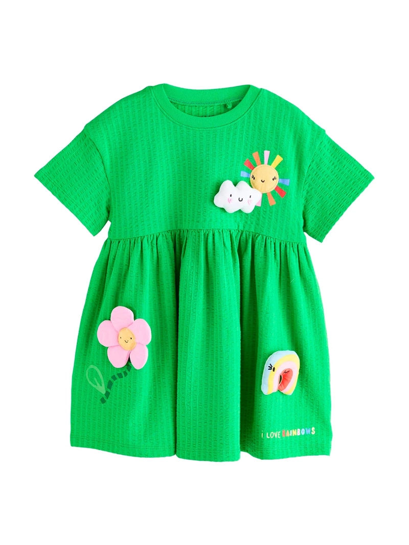 VESTIDO NIÑA NEXT ALGODÓN