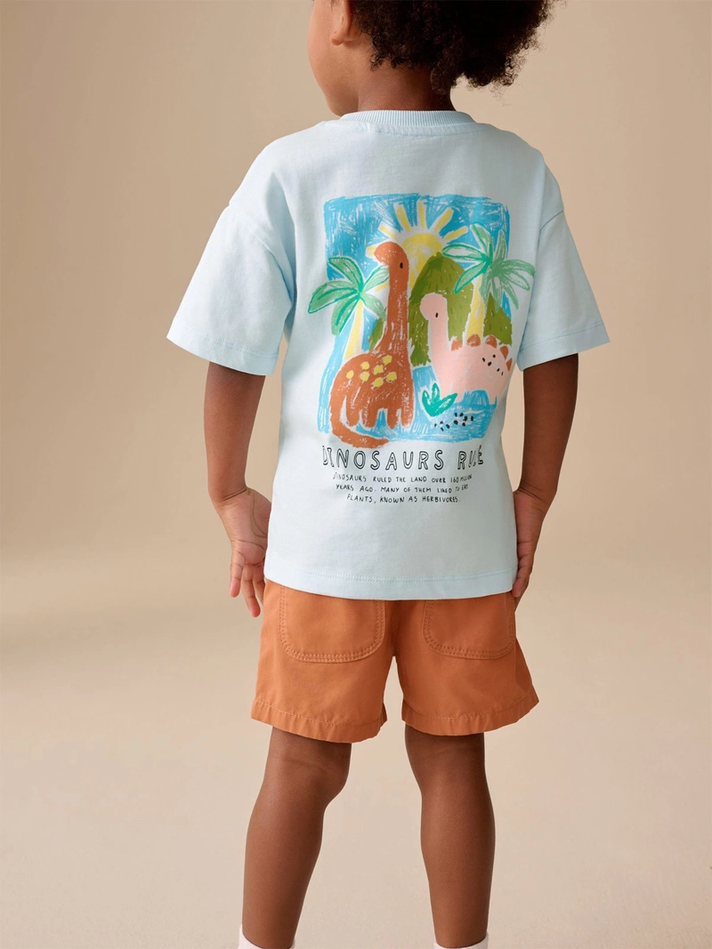 POLERA NIÑO NEXT MANGA CORTA ALGODÓN - 3