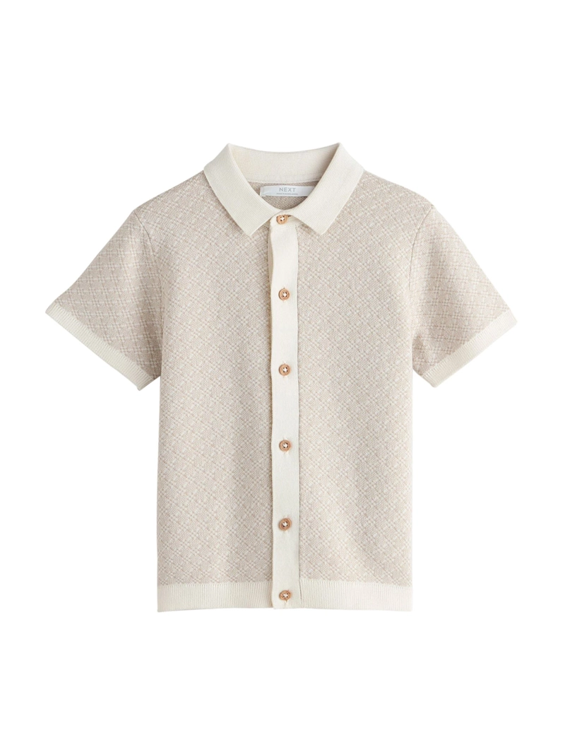 CAMISA NIÑO NEXT MANGA LARGA ALGODÓN