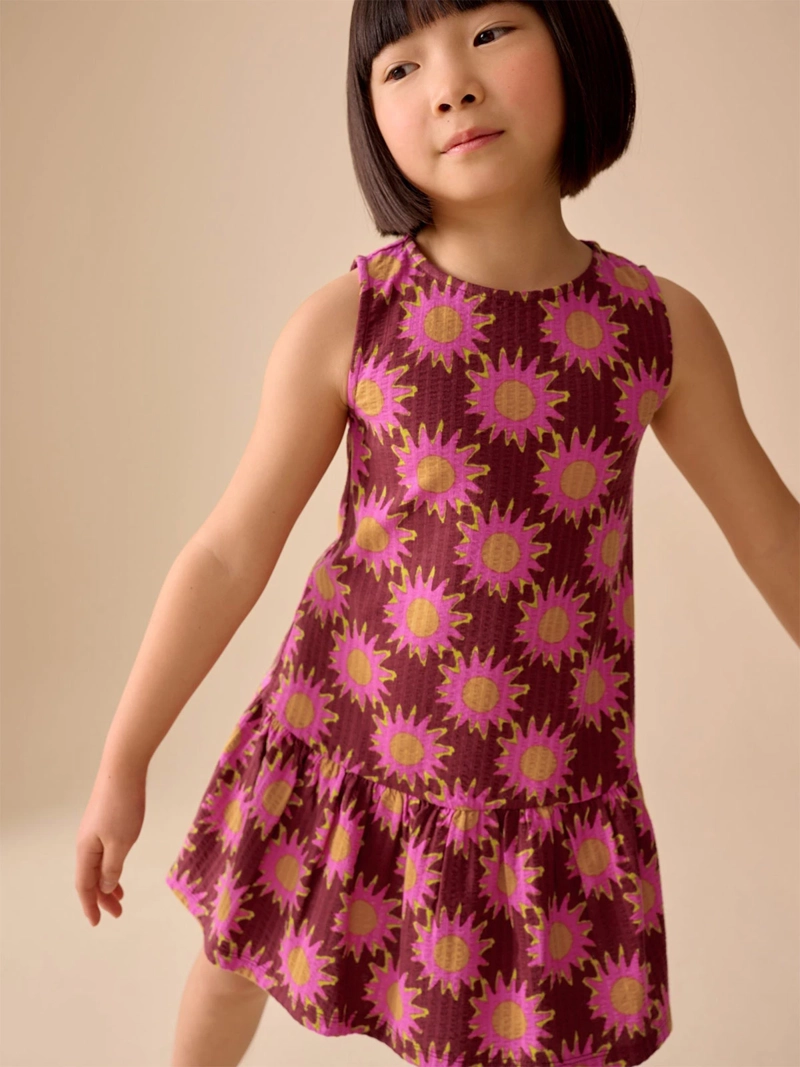 VESTIDO NIÑA NEXT ALGODÓN